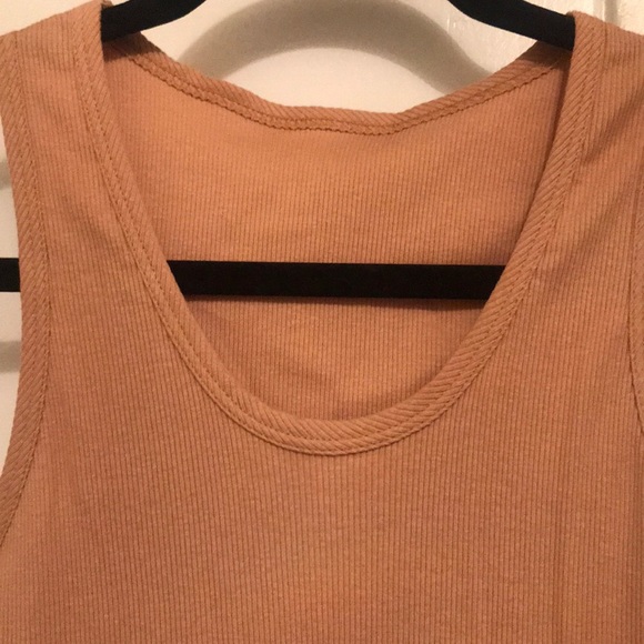 Razorback ribbed body con dress - Picture 2 of 3